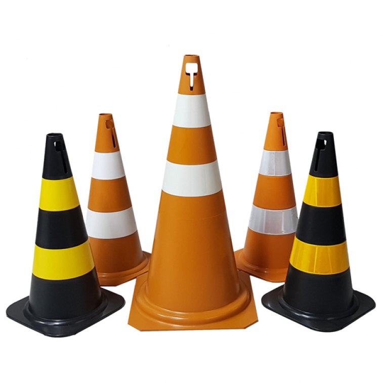 Cones de Sinalização